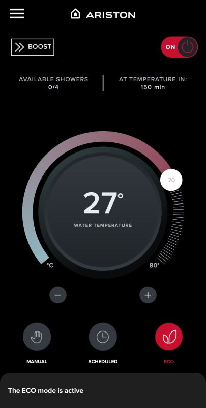 Interior and reverse engineering of the Ariston Velis 80 Wi-Fi electric water heater on ESP32 (part1
