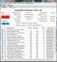 Odzyskiwanie danych z uszkodzonego dysku Samsung G2 Portable 500GB
