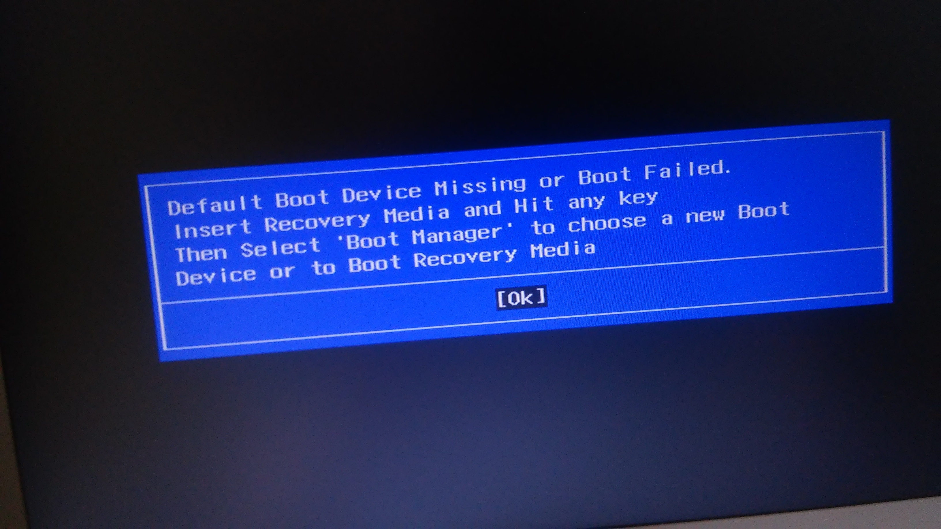 Inaccessible boot device что делать. Inaccessible boot device что делать