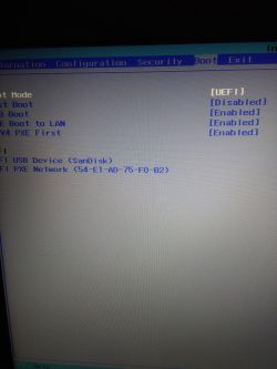 Windows 7 PRO - Installation on a new laptop without a system - fatal error