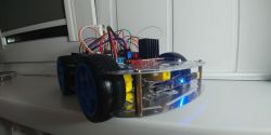 Robot / pojazd 4x4 z live kamerą / Raspberry Pi Zero + NodeMCU
