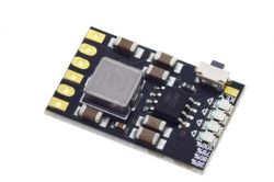 Moduł MH-CD42 z portem micro USB i komponentami SMD.