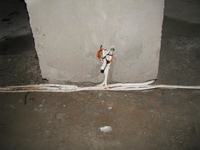 Straightening a Haupa Perlon Pilot for Cable Threading in Conduits