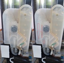 Gorenje GS52214W - Cieknie woda przy wypompowywaniu