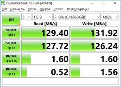 Dysk zewnętrzny 2.5" ADATA Durable HD650 - wnętrze, testy (dwa dyski) Dysk zewnętrzny 2.5" ADATA Durable HD650 - wnętrze, testy (dwa dyski)