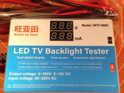 Tester do diagnostyki podświetlenia LED w telewizorach: Recenzja i testy