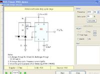 Generator na NE555 z regulacją wypełnienia i częstotliwości.
