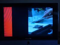 Medialine 1700DWDL LCD - pionowe pasy na ekranie, uszkodzony panel?
