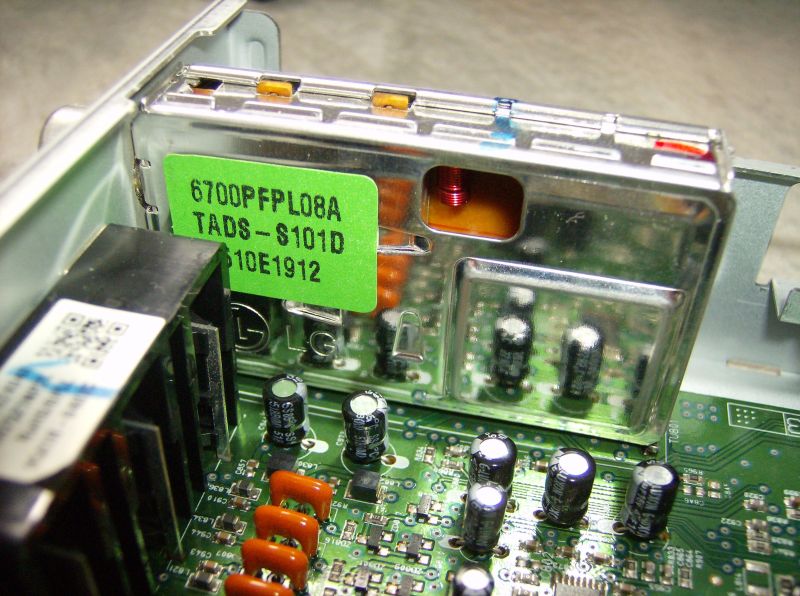 HDD/DVD LG RH7500/RH7800 Zanikający obraz/fonia jest