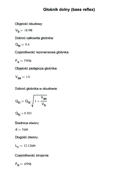 Projekt kolumny kina domowego oceńcie. Projekt kolumny kina domowego oceńcie.