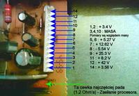 Tuner Philips dsx 6010 czarny wyświetlacz brak reakcji