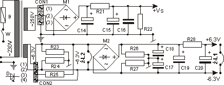 Creating a Tube Amplifier with 2xPCL86, EM84 Indicators and Transformers TG2.5-1-666 & TS40/29/670
