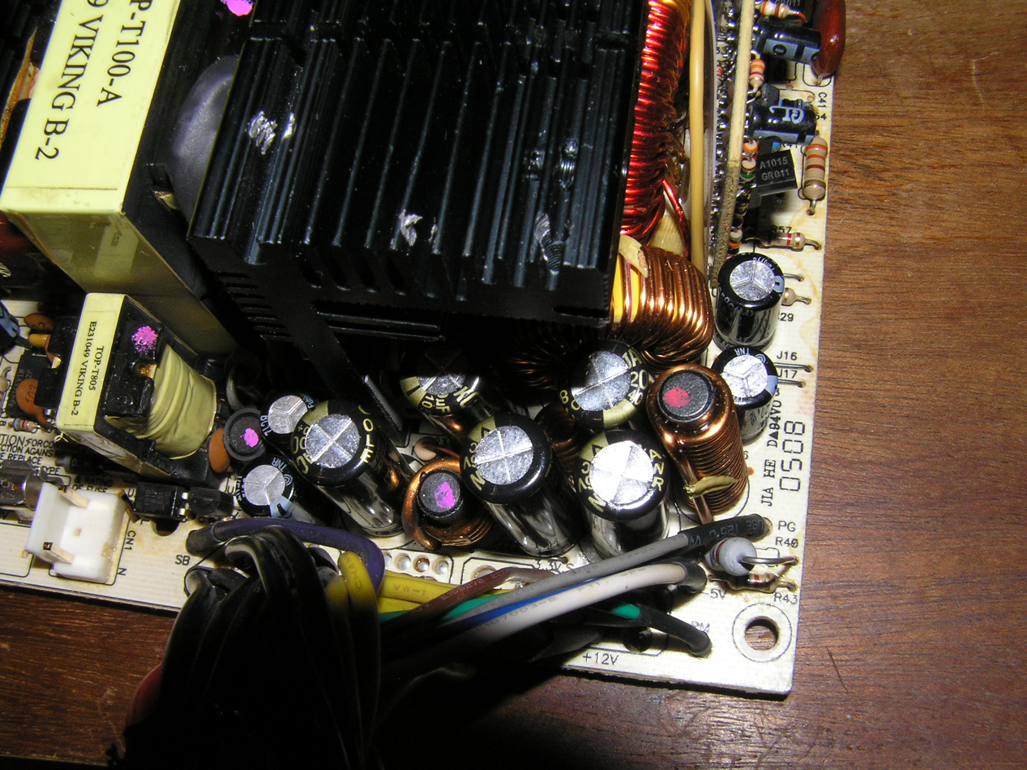 ToPower model: TOP-350P5 - Niestabilna linia stand-by - VSB