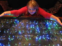 Analogowy panel LED z fototranzysorem