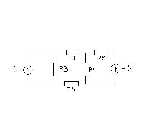 Jak obliczyć moc na R1 metodą Thevenina? E1=25V, E2=15V, R1=1Ω, R2=5Ω, R3=15Ω