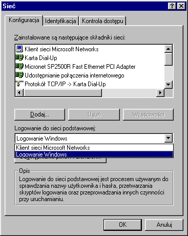 Stanowiska z Win98 nie widzą stanowisk XP