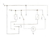 Sterowanie obrotami prawo lewo w silniczku z wycieraczek 12v