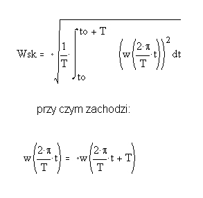 Jak wyprowadzić wzór na wartość skuteczną napięcia prostownika półfalowego?