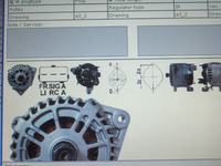Osobowy Ford Conecct Torneo 1,8 DCI Podłączenie alternatora