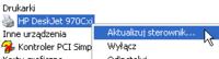 HP970Cxi sterowniki pod Windows XP