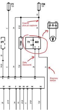 Odcięcie zapłonu - Skoda Felicja 1.6