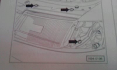 VW Passat B5 - Regulacja świateł, schemat