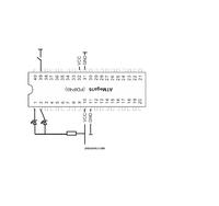 Dlaczego diody żarzą się na atmega16 mimo ustawienia PORTB?