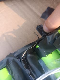 Spalony kabel w akumulatorze hulajnogi Doc Green ESA 800