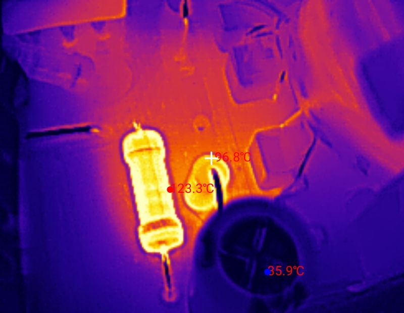 Thermal imaging. A universal workshop power supply for testing laptops for just 45 zlotys?