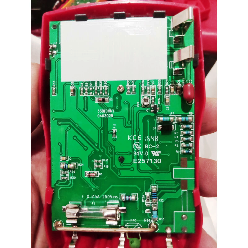Multimetr UNI-T UT-33B - brak pomiaru napięcia 20V, 1,5V, 9V, 12V ...