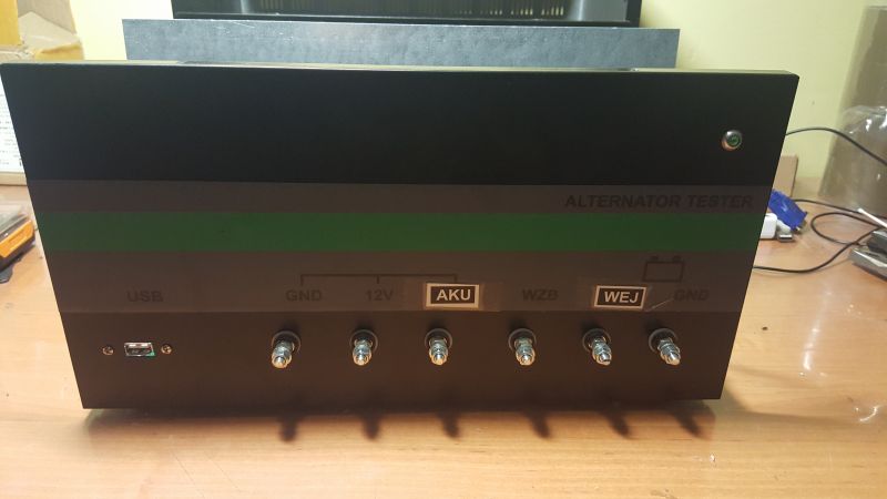 Tester alternatorów TCR KQEL- uszkodzony tester alternatorów