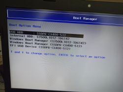 Lenovo G500 - nie startuje sklonowany dysk SSD Lenovo G500 - nie startuje sklonowany dysk SSD
