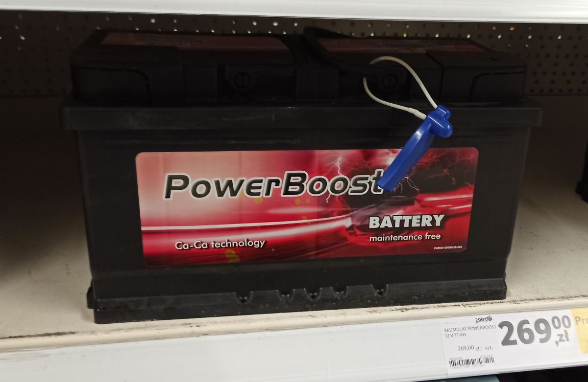 Akumulator Power Boost z Tesco w promocji jakie opinie o