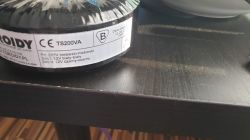 Nadmierna temperatura transformatora 180W 32V 5,7A przy testach multimetrem