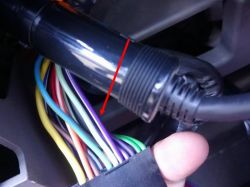 Podłączenie kamery cofania do radia KENWOOD DNX5220BT: brak kabla REVESE, wolne kable P.CONT, MUTE