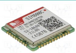 SMD alarm motocyklowy na Attiny85 z modułem Sim800C - szukam schematu