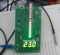Pirometr "tęczowy" z WS2812 + 7 x DS18B20, Wi-Fi, UsbHost, pilot IR Pirometr "tęczowy" z WS2812 + 7 x DS18B20, Wi-Fi, UsbHost, pilot IR