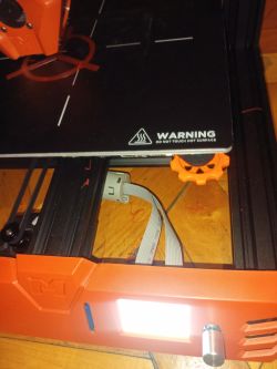 Drukarka 3D Homers Tarantula Pro. Gubi kroki z karty sd