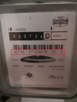 Find Your Electricity Meter Number: Location Guide & Counter Identification Image