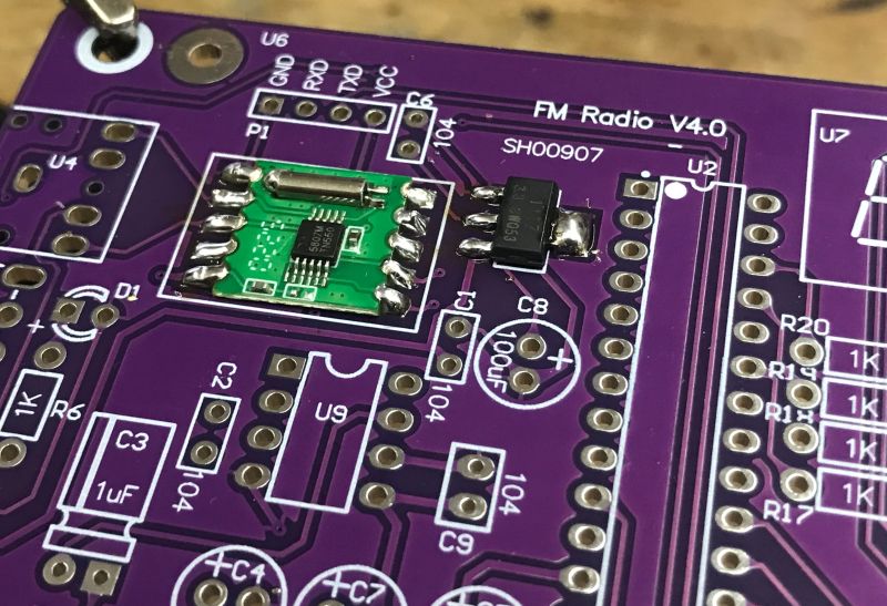 How many radios are in a radio? FM 87-108 MHz RDA5807S do-it-yourself kit
