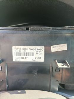 VW GOLF V 2004 - błąd 1176 - Klucz nieprawidłowy po zmianie zegarów IMMO OFF