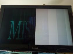 Samsung LE40A656 moduł t-con od innego podobnego modelu TV.
