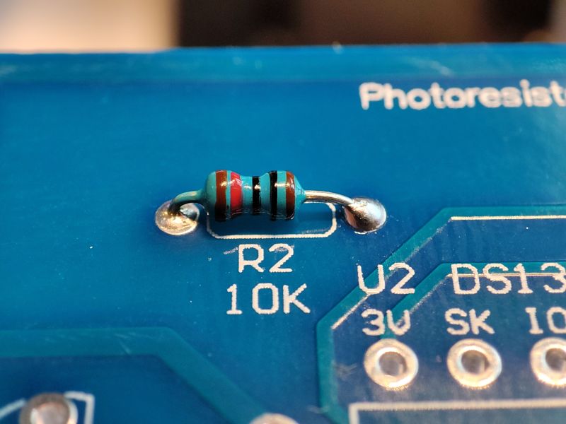 Self-assembly kit LED clock CAI-201 STC8G1K17 + DS1302 with housing