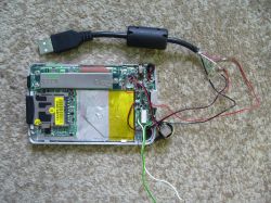 Potrzebny schemat Pocket PC Mio 168 - Gdzie na gnieździe jest USB