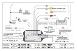 SEO Dolphin rev00 - Jak zaprogramować pilota po odłączeniu alarmu?