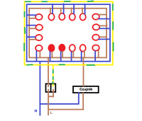 Wiring 16 SMD 50 GU10 3W LED Bulbs with Dusk Sensor and Stair Switches in Roof Soffit Wiring 16 SMD 50 GU10 3W LED Bulbs with Dusk Sensor and Stair Switches in Roof Soffit