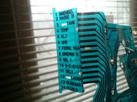 Golfa 1 - montaż licznika z Golfa 2