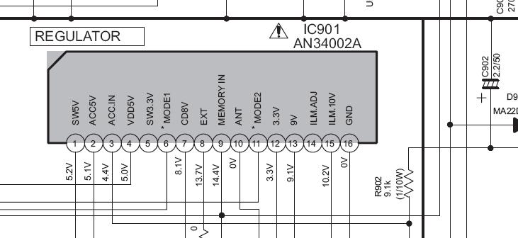 R2s25400 схема включения