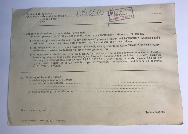 Retro unboxing – K950-type television test signal generator – 1985, interior, schematic diagram