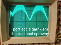 Indukcja Amica GECO mg361.02 - brak wykrywania garnka, wymiana elementów, oscylogramy, LM358, IGBT